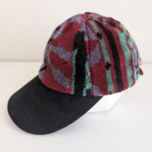 Vintage Verbier Synchilla Fleece Suede Cap Adult Unisex Canada Switzerland NOS